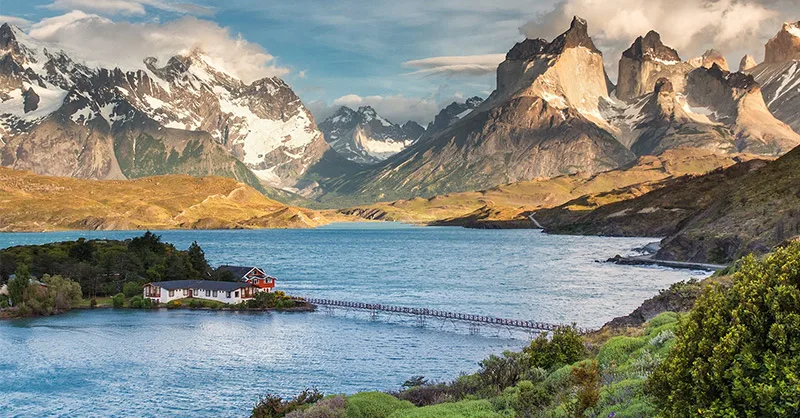 Voyage d'aventure : image, photo de La Patagonie, extrême sud de l'Amérique.