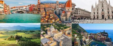 Voyager en Italie : image, photo représentant les villes à visiter en Italie : Rome, Venise…